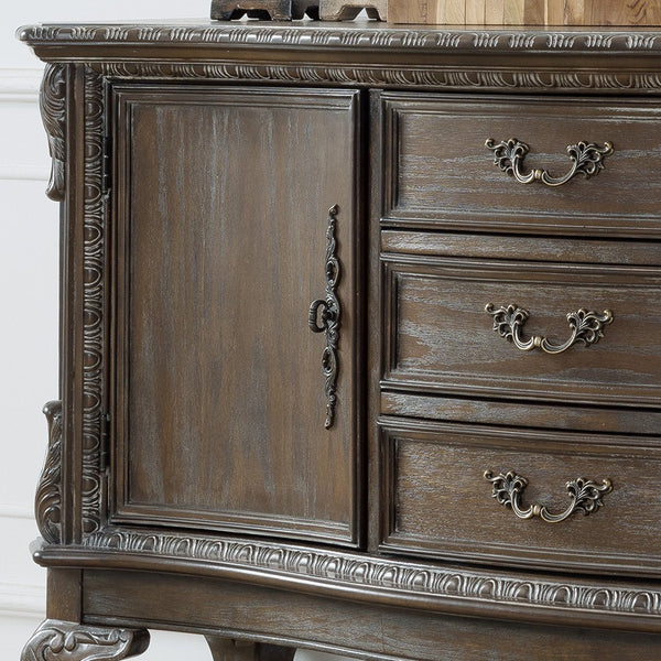Crown Mark 2151-SB-GY Kiera Sideboard Grey – Dunlap Furniture