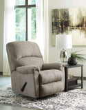 Ashley 8070225 Ballinasloe Rocker Recliner Platinum