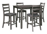 Ashley D383-223 Bridson 5Pcs Counter Height Group