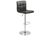 Ashley D120-130 Bellatier Bar Stools (2/CN) chrome tone / Adjustable