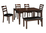Ashley D385-325 Coviar 6 Pcs Dining Goup