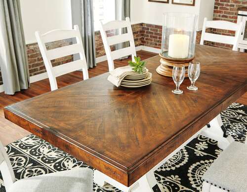 Ashley D546 Valbeck 7PCS Dining Group – Dunlap Furniture