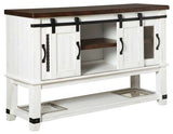 Ashley D546-60 Valebeck Server two-tone