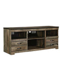 Ashley W446-68 Trinell  64" TV Stand Brown Finish