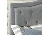 Ashely B090 Jerary Upholstered Headboard Gray