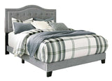 Ashley B090 Jerary Upholstered Headboard Gray