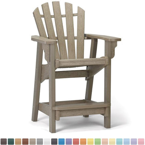 Breezesta CH-0805 Coastal Counter Chair - Dunlap Furniture