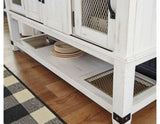 Ashley D546-60 Valebeck Server two-tone