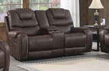(SC) DL7078 Austin Chocolate Reclining Collection