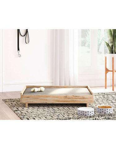 Ashley EA1221-200 Piperton Pet Bed Natural finish
